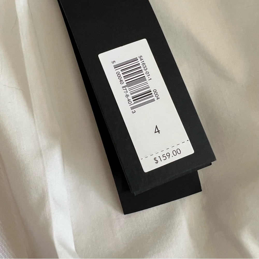 NWT Banana Republic WHITE COLLARLESS LINEN-COTTON BLAZER, size 4 - Picture 13 of 16